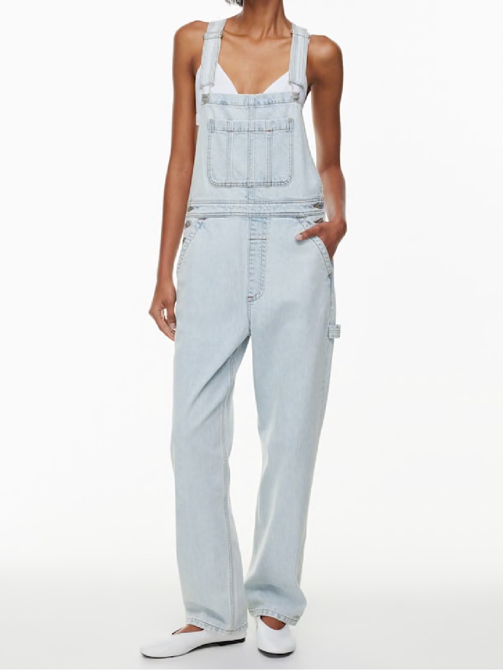 Denim Forum The '90s Vintage Baggy Overalls